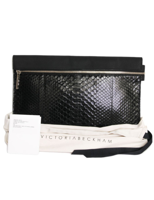VICTORIA BECKHAM cover in leather of Buffalo and black python GM
