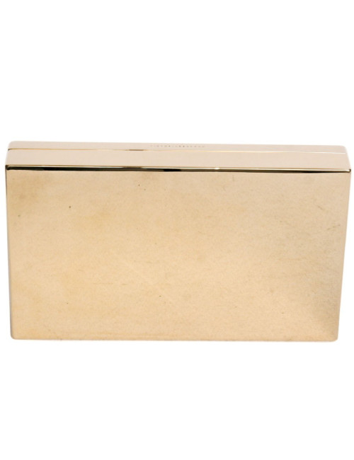 Bag clutch VICTORIA BECKHAM in python fushia and gold brass