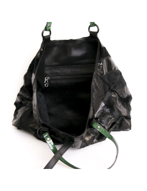 Bag Tote VALENTINO foal and black patent