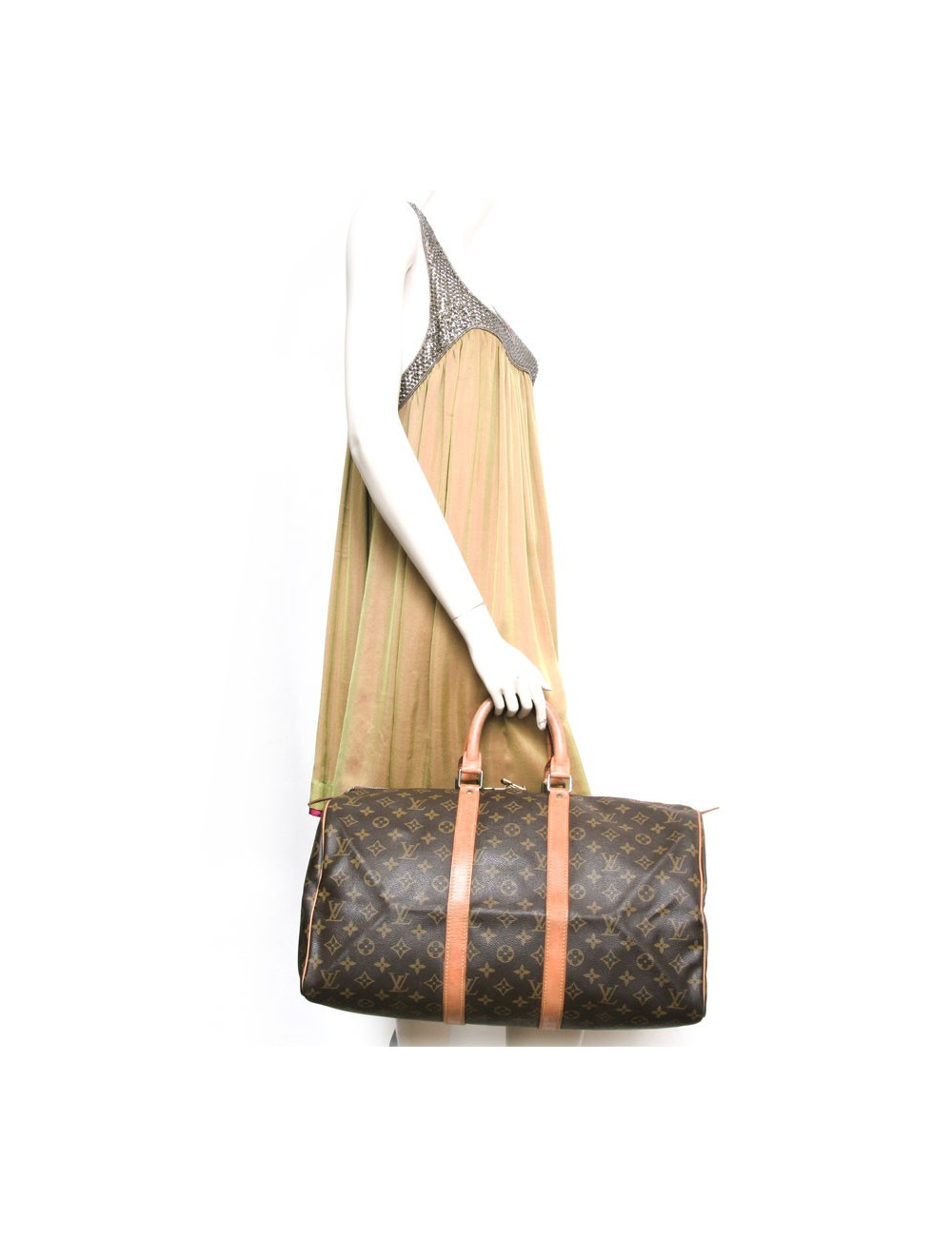 Sac Keepall 45 LOUIS VUITTON en toile monogram