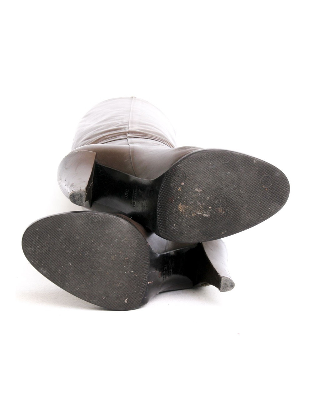 Heels Gucci T 38 brown leather boots