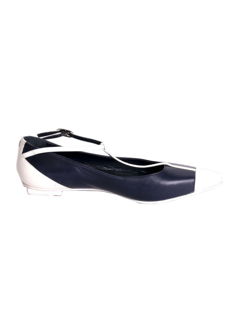 Ballerines CHANEL T 36 bicolores 