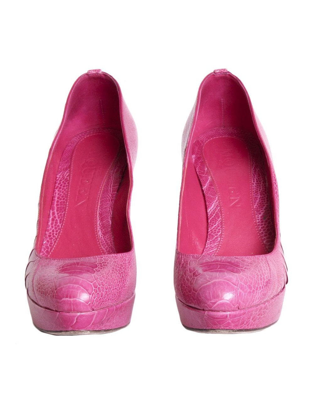 ALEXANDER MCQUEEN shoes 37.5  pink fushia