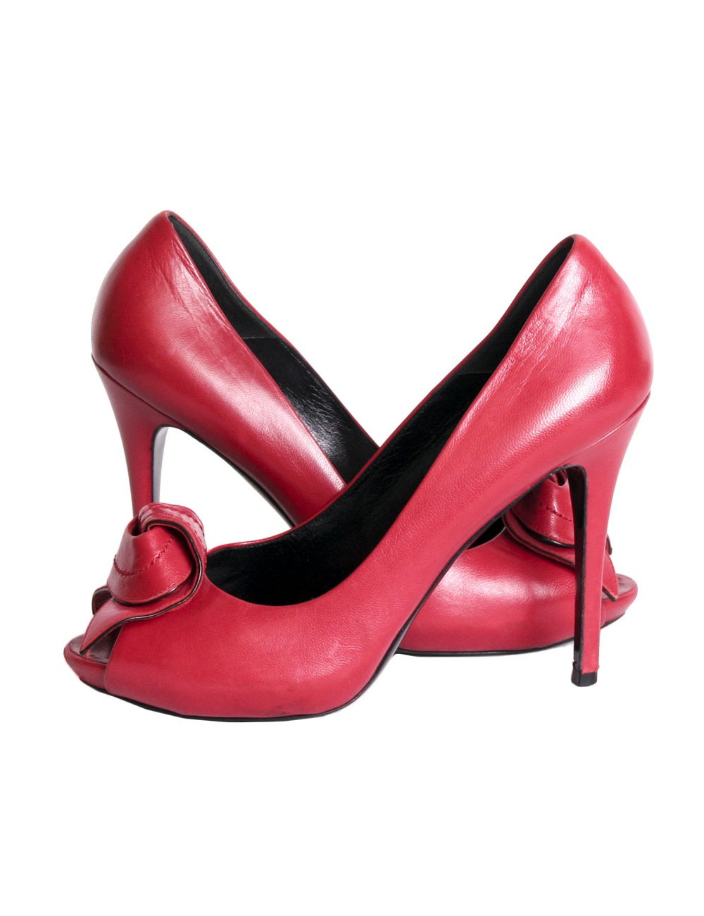 Escarpins ALEXANDER MCQUEEN T 38  en cuir rouge