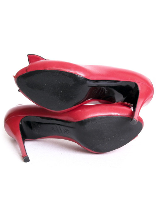 Shoes ALEXANDER MCQUEEN T 38 red leather