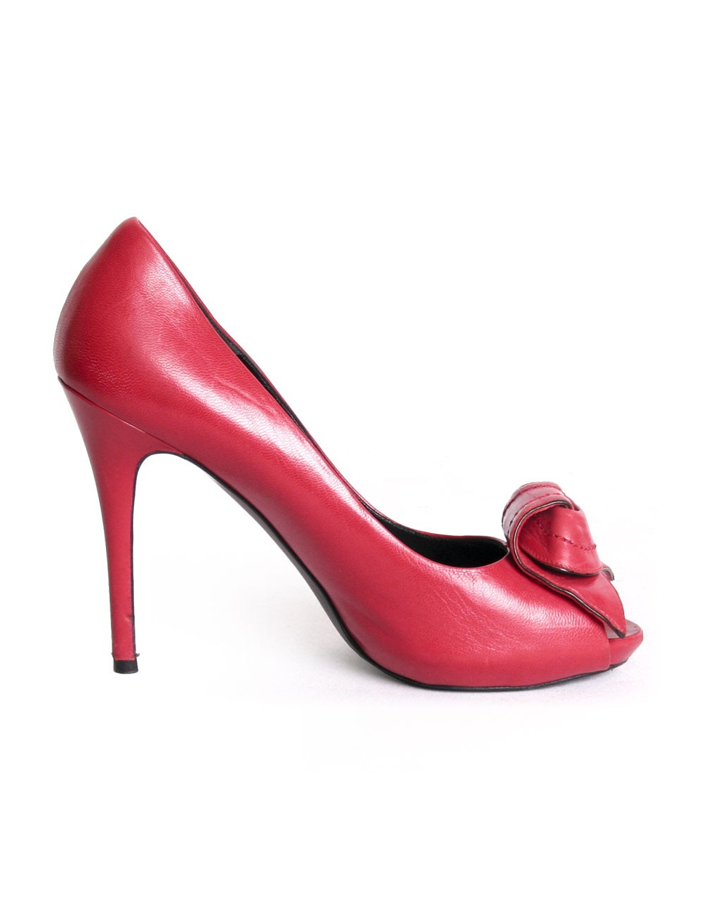 Shoes ALEXANDER MCQUEEN T 38 red leather