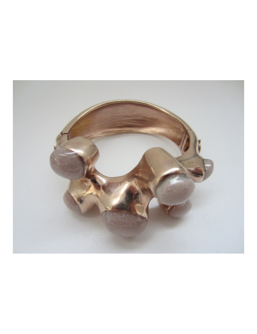 Glittery pink CHANEL bracelet