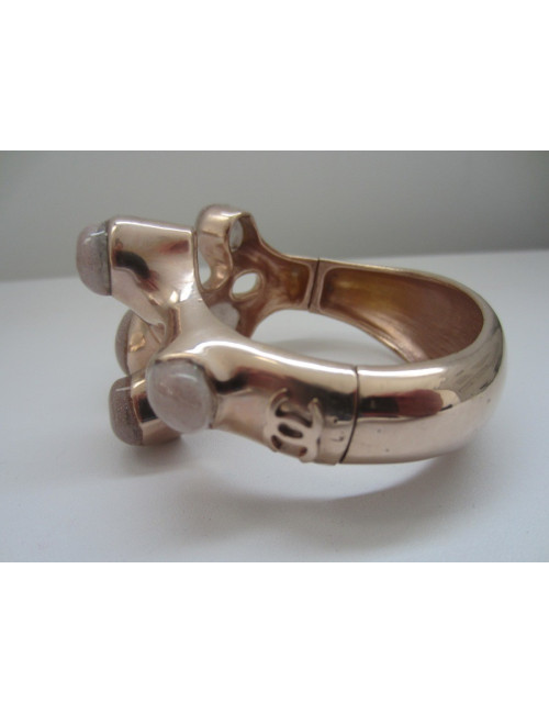 Glittery pink CHANEL bracelet