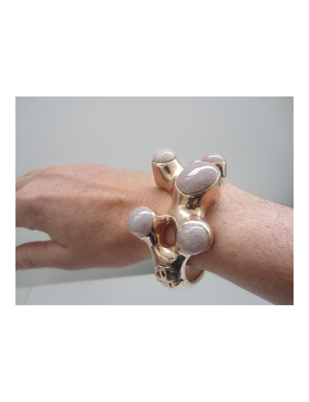 Bracelet Rose pailletÃ© CHANEL