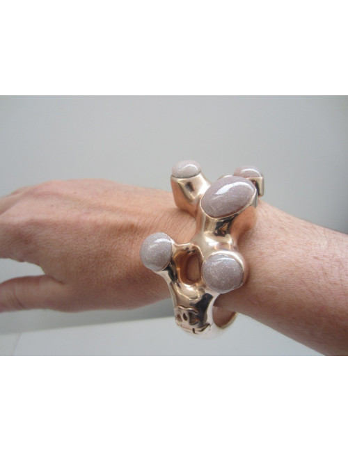 Bracelet Rose pailletÃ© CHANEL