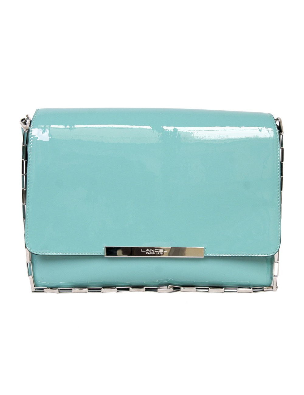 Sac LANCEL verni vert