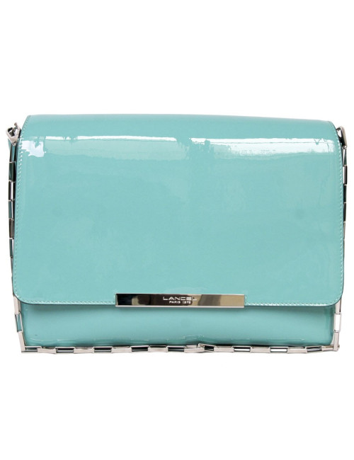 Sac LANCEL verni vert