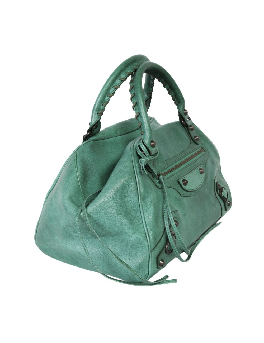 Sac BALENCIAGA  vert éméraude