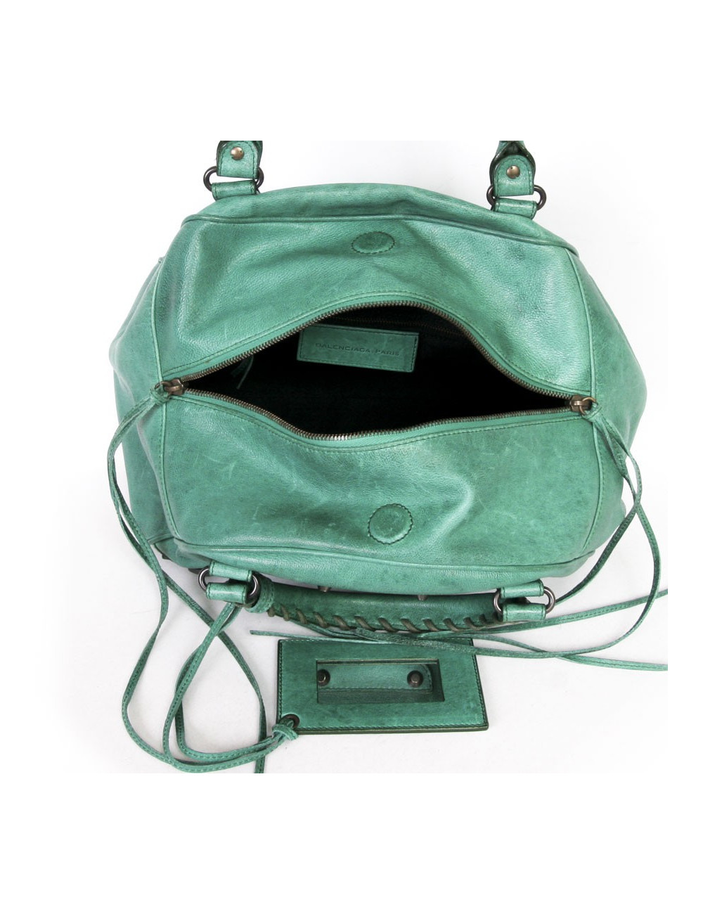 Sac BALENCIAGA  vert éméraude