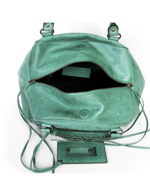 Sac BALENCIAGA  vert éméraude