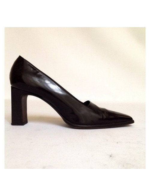 SONIA RYKIEL T39 Black patent leather pumps