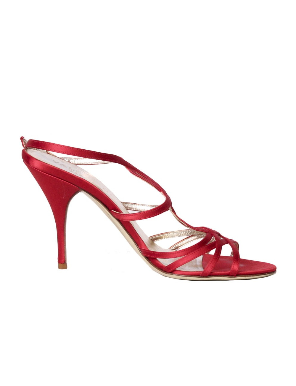Escarpins VALENTINO T37,5 satin rouge