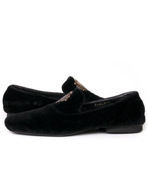 Chaussons PIERRE CARDIN T43 velours noir