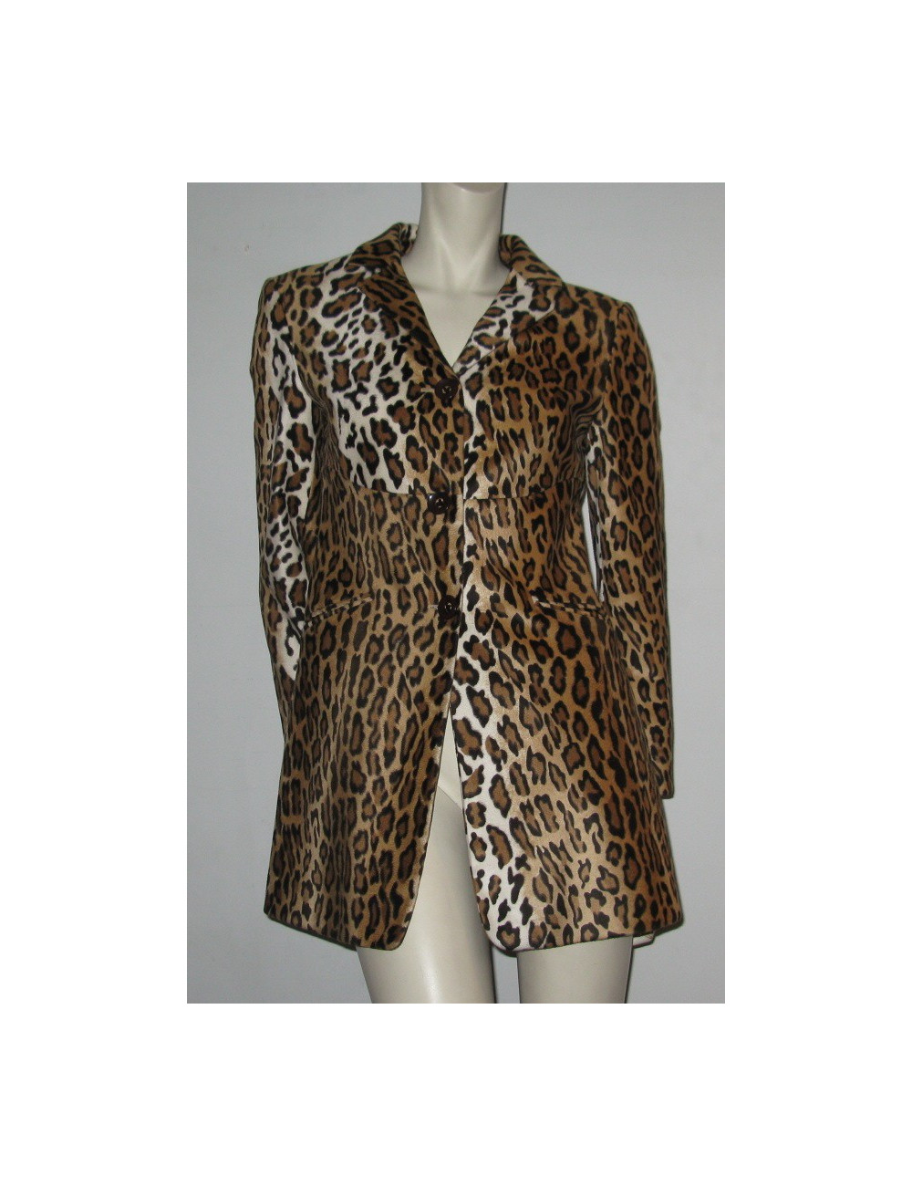 Veste façon léopard MOSCHINO