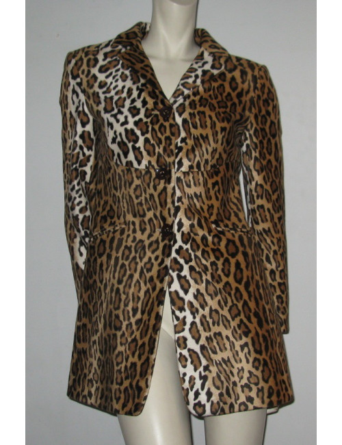 Way leopard MOSCHINO jacket