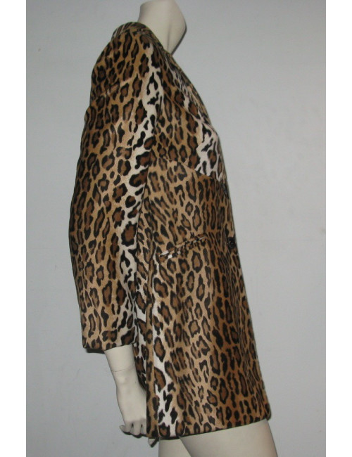 Veste façon léopard MOSCHINO