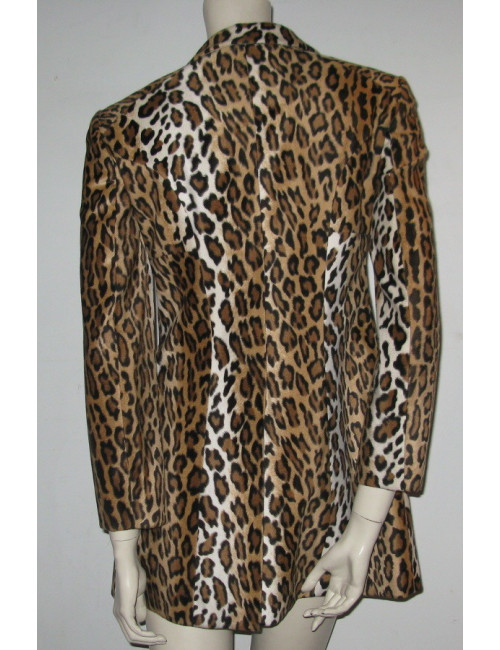 Way leopard MOSCHINO jacket