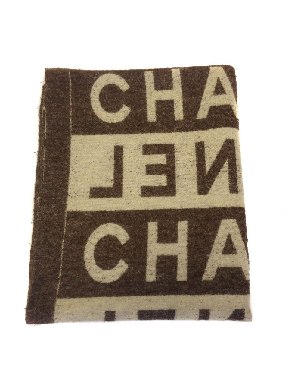 Plaid CHANEL en laine