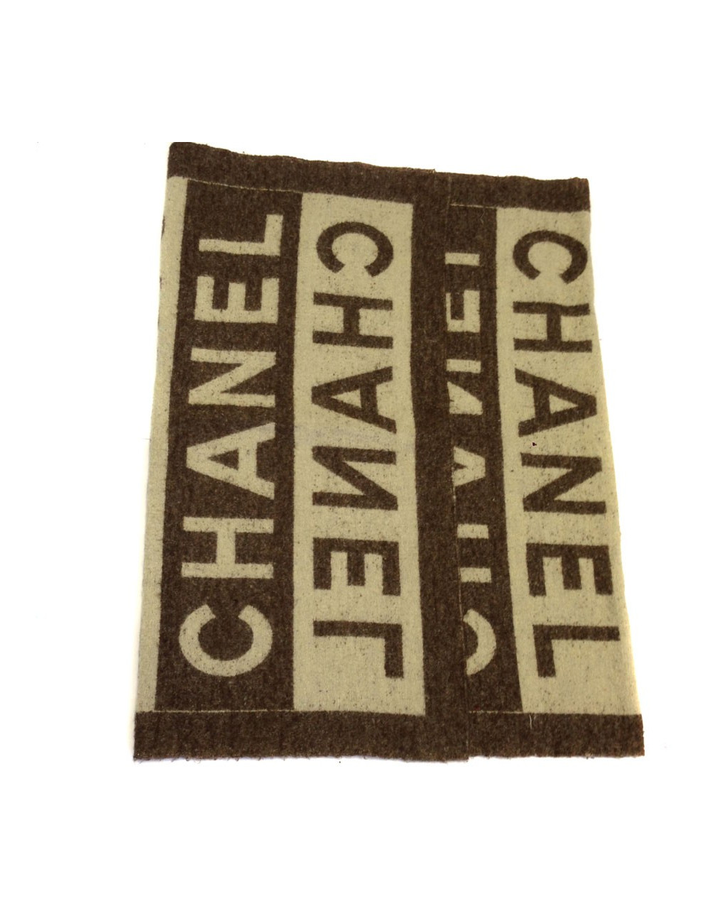 Plaid CHANEL in Brown and beige wool