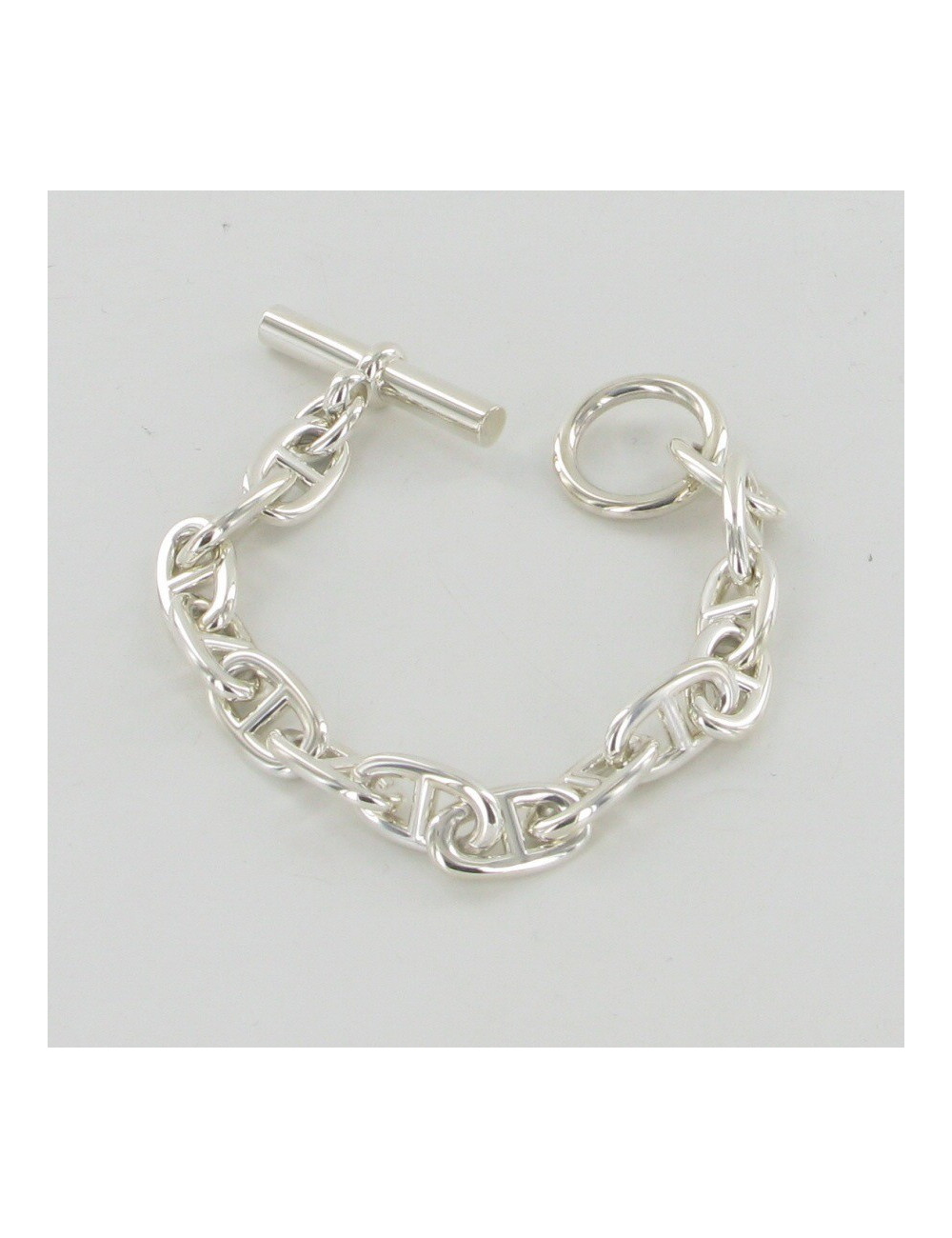 HERMES anchor chain bracelet
