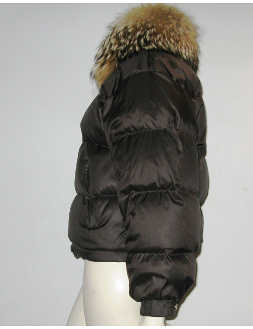 DOLCE GABBANA & 40 IT removable collar down jacket by Marmot of Russia