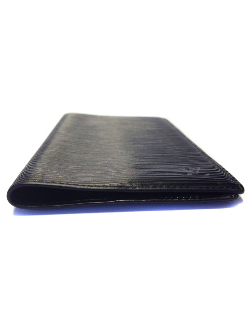 Door directory LOUIS VUITTON black epi leather