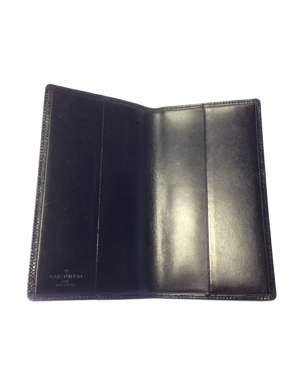 Door directory LOUIS VUITTON black epi leather