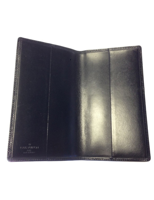 Door directory LOUIS VUITTON black epi leather