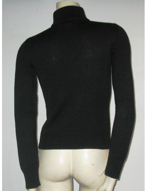 CELINE black Wool Sweater