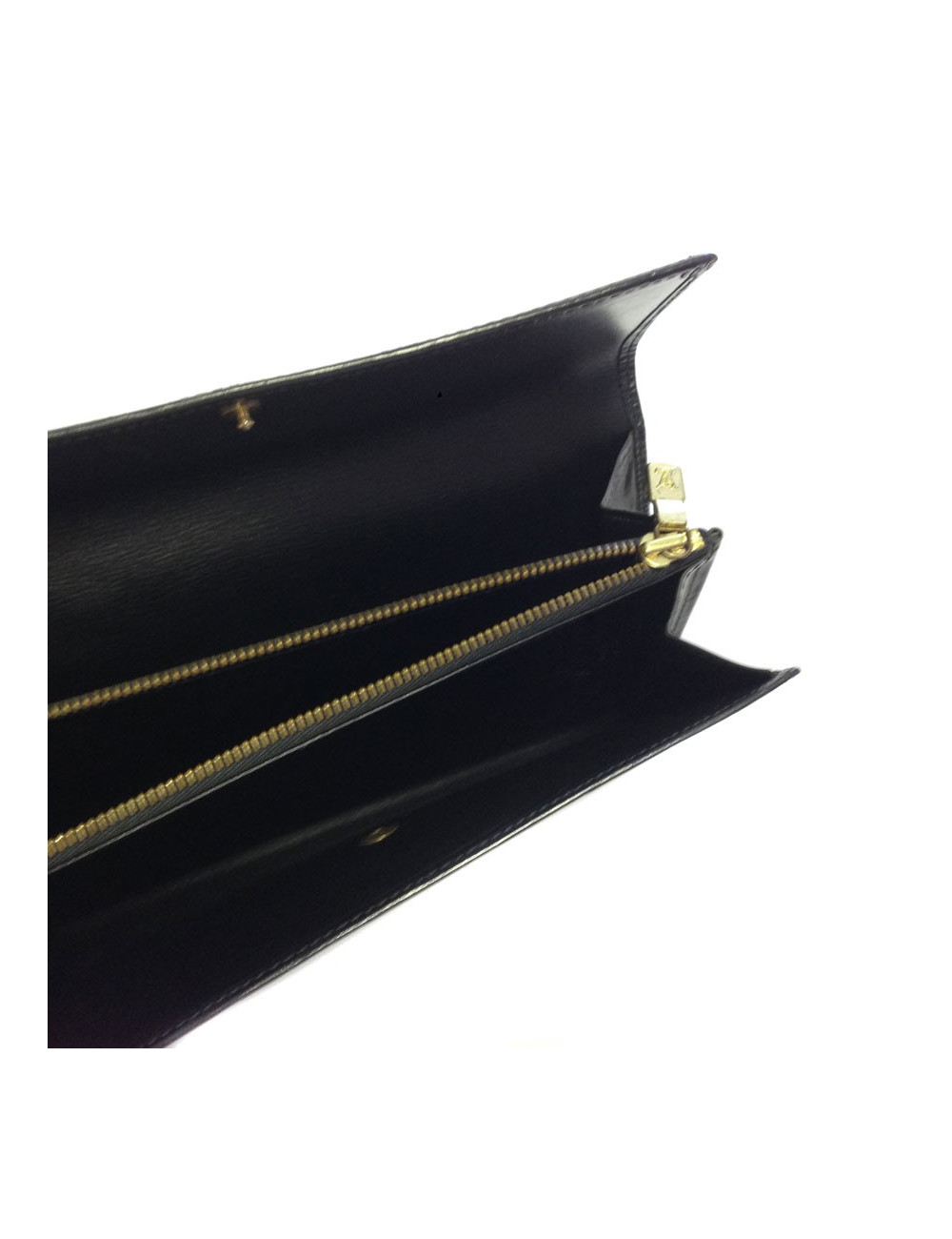 LOUIS VUITTON epi leather long portfolio