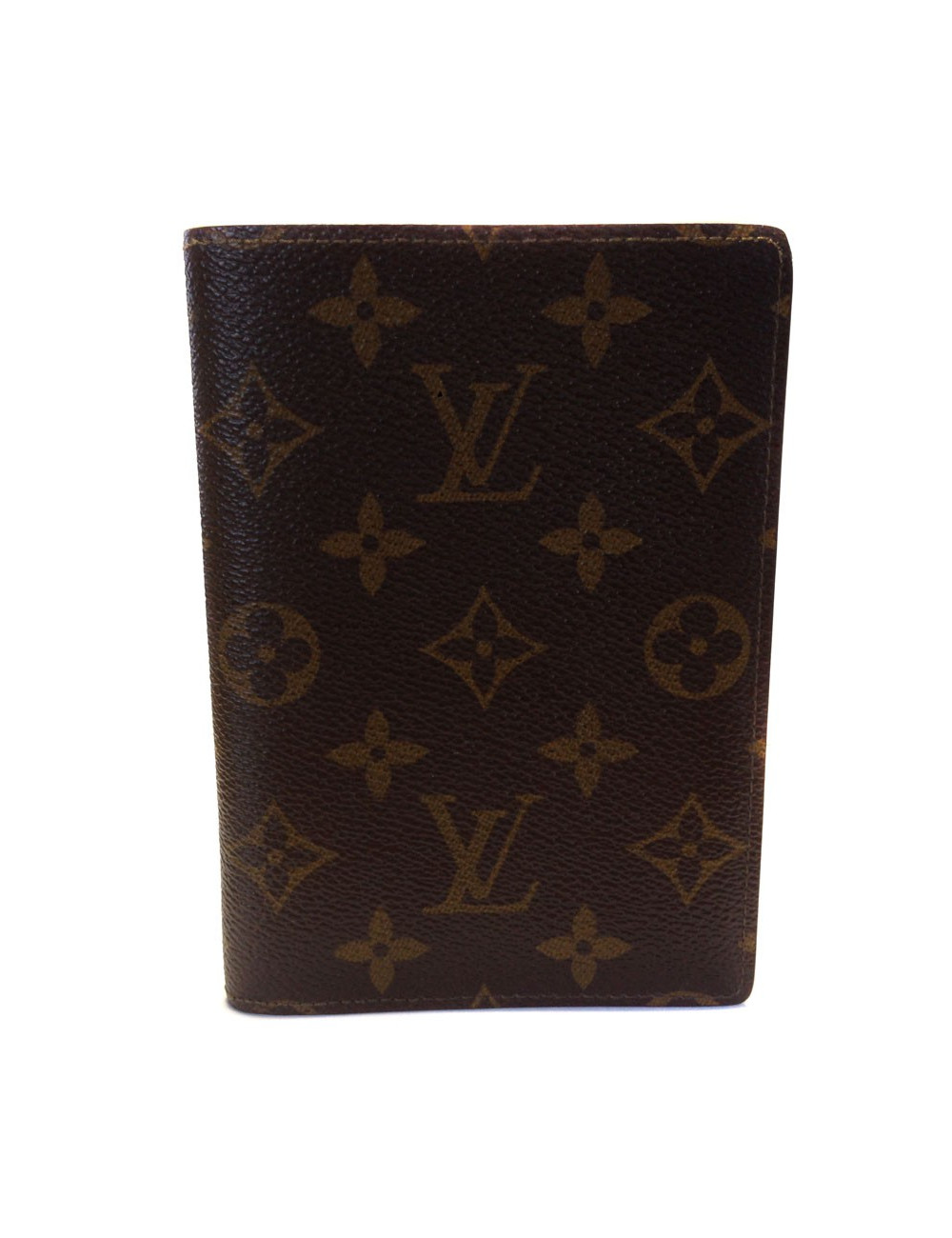 Portefeuille LOUIS VUITTON grand format en toile enduite