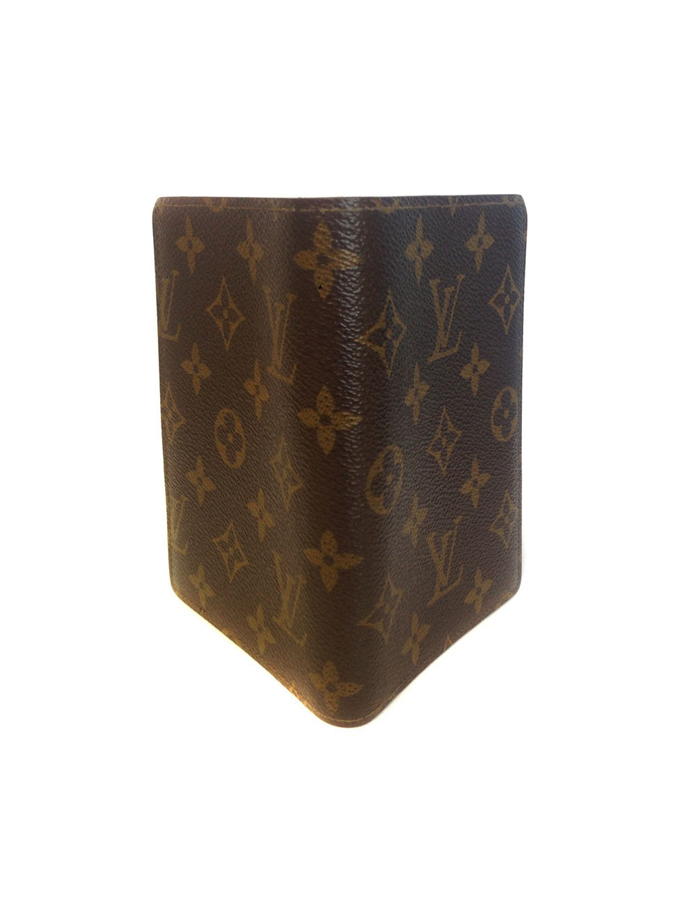 LOUIS VUITTON wallet large format in coated canvas