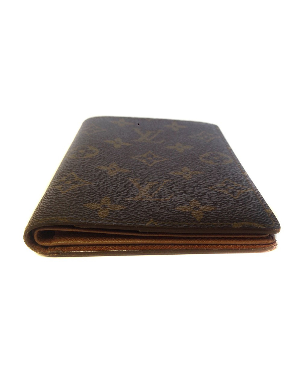 Portefeuille LOUIS VUITTON grand format en toile enduite