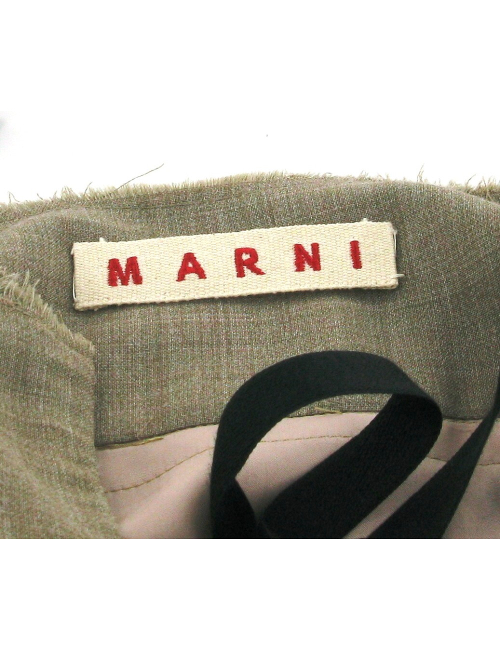 MARNI dress in beige and old Silk rose T40 it