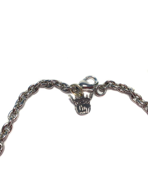 Collier fleurette MARGUERITE de VALOIS saphir clair