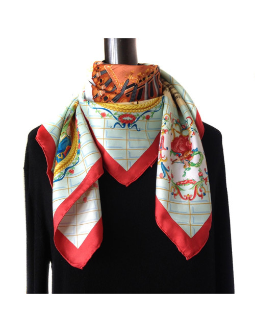 Hermès "Homage to Mozart" in silk