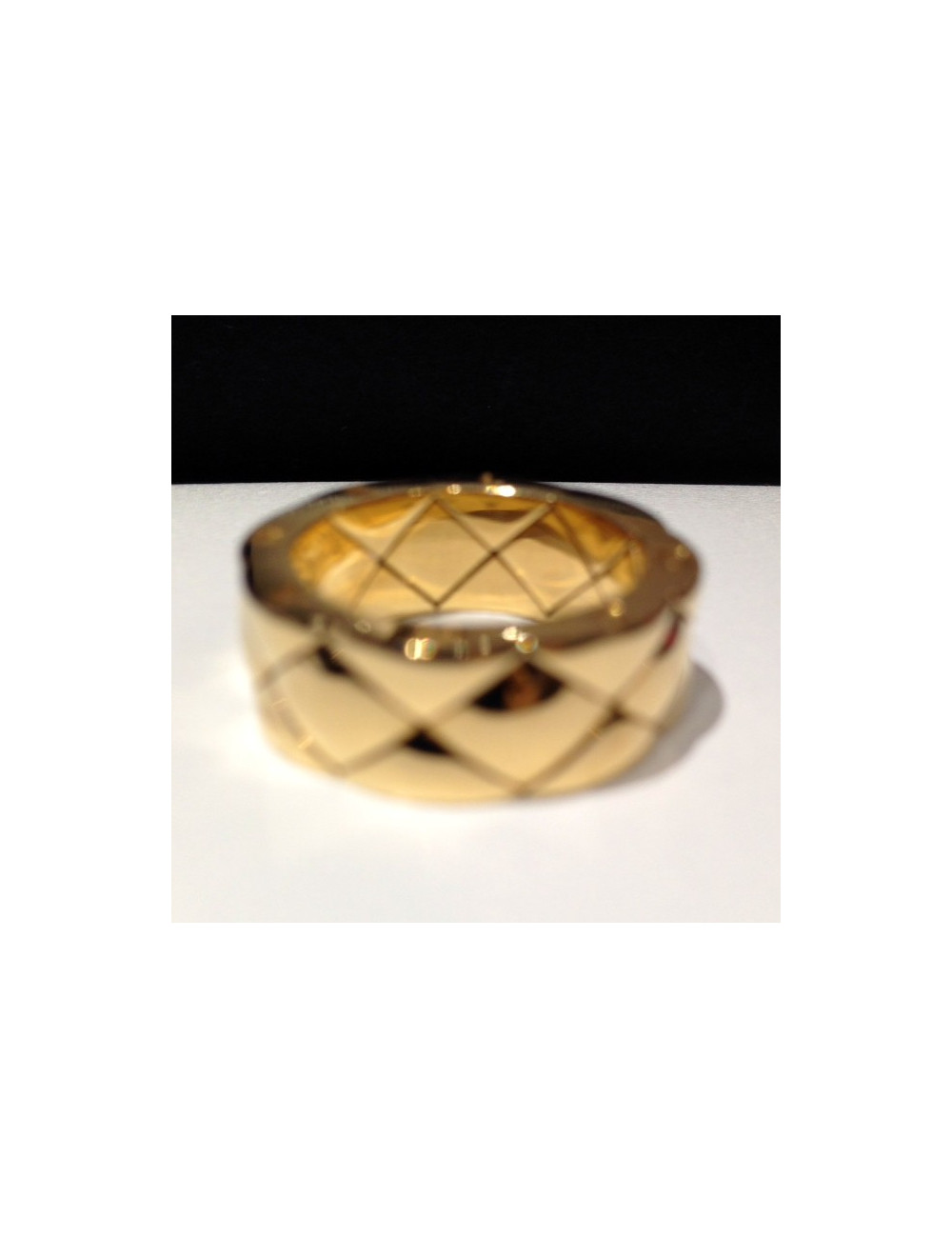 Ring Chanel quilted t49 yellow gold