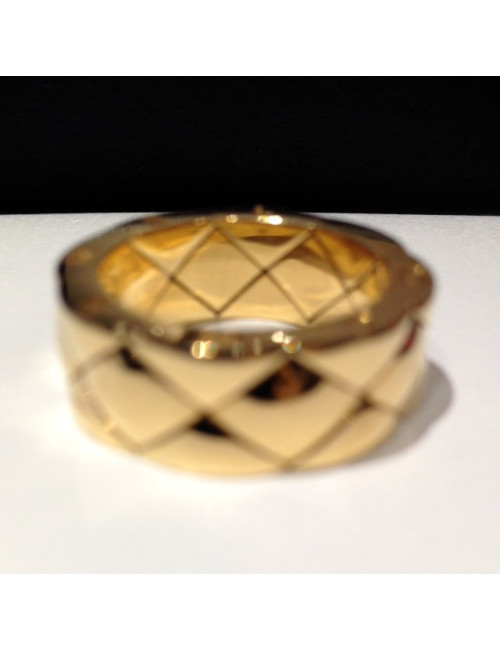 Ring Chanel quilted t49 yellow gold