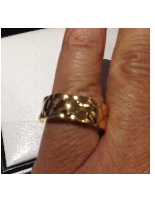 Ring Chanel quilted t49 yellow gold