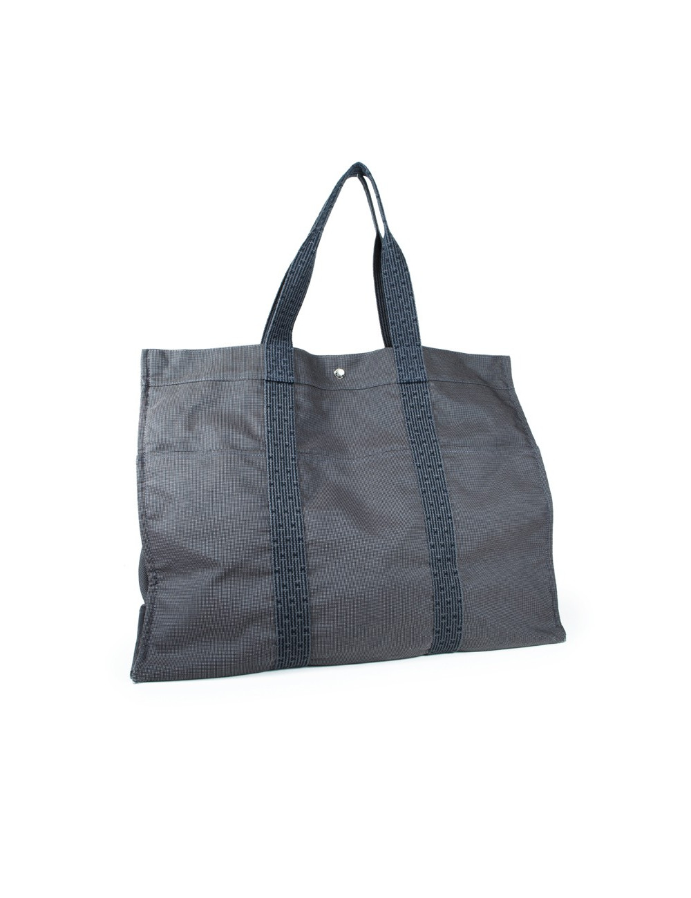 Sac weekender HERMES toile grise