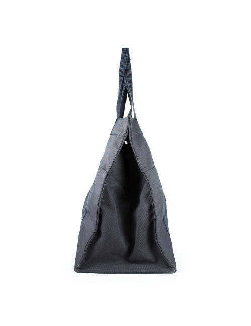 Sac weekender HERMES toile grise