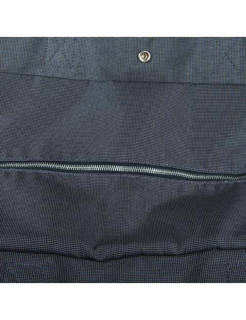 Sac weekender HERMES toile grise