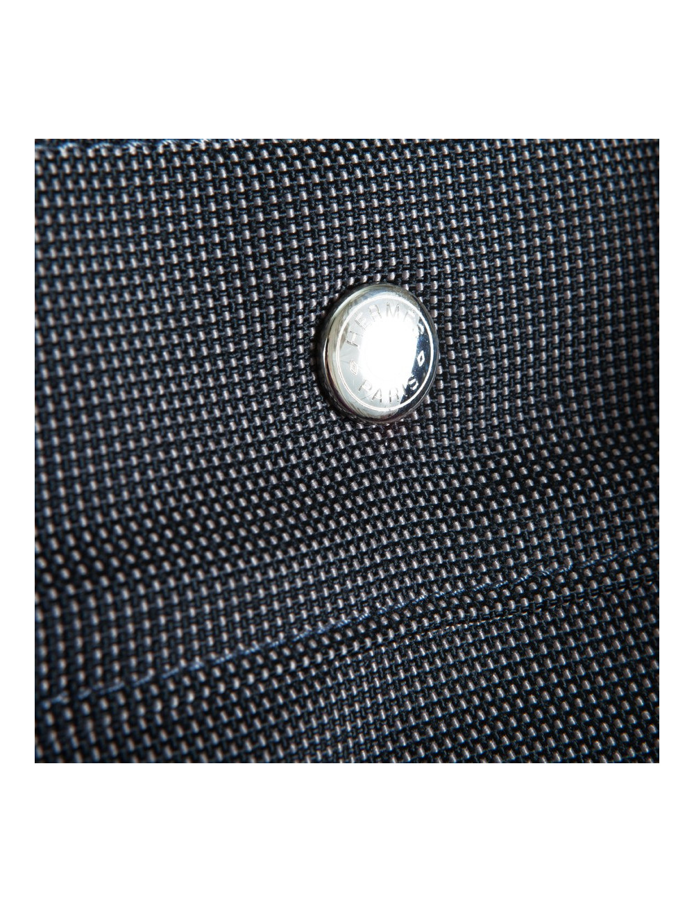 Sac weekender HERMES toile grise