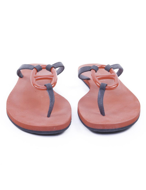 Sandales plaes HERMES 