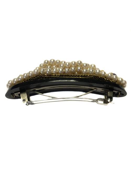 Beaded hair Barrette